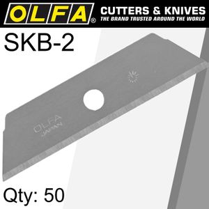 OLFA Blades Skb-2 50 Pack For Sk-4 Sk-9 Utc1 Cutters